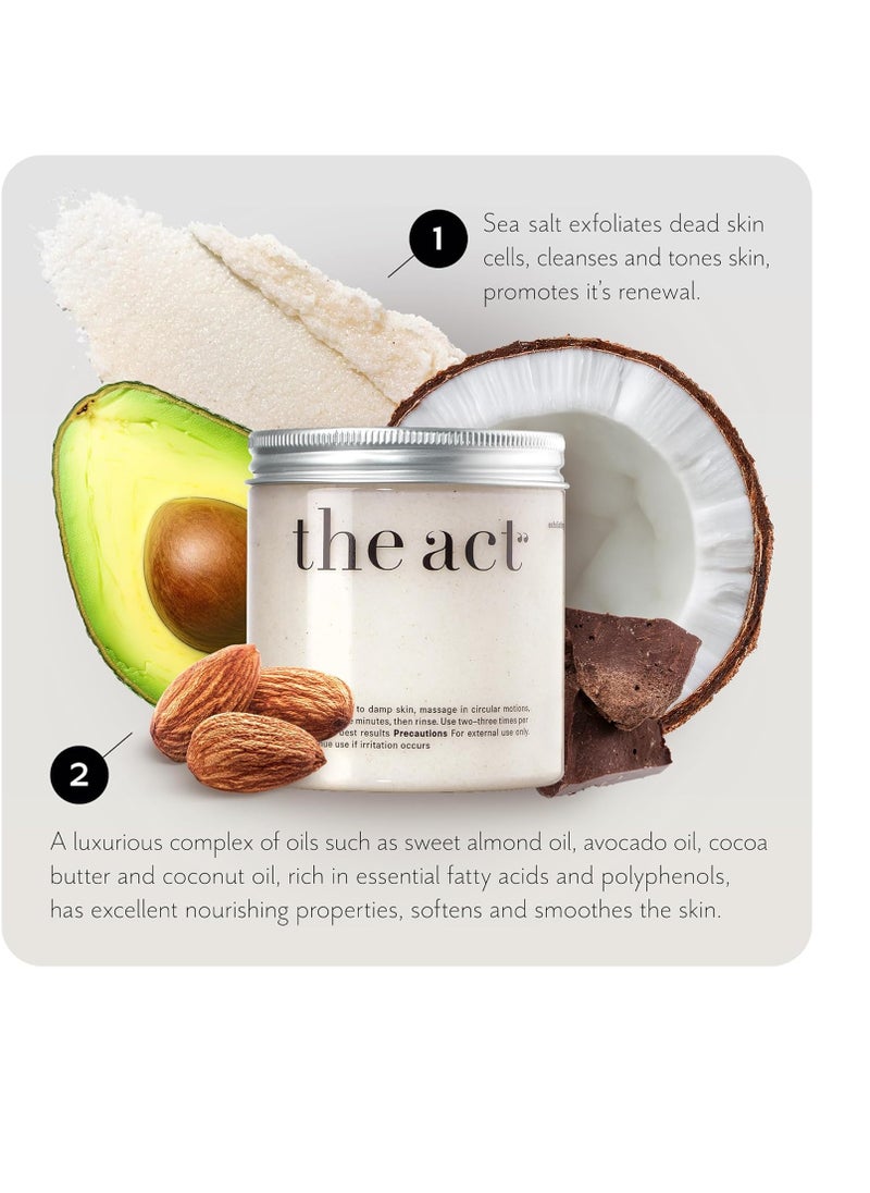 The Act Luxurious Exfoliating Body Scrub Trio - Coconut, Grapefruit, and Coffee & Cocoa - Hydrating, Nourishing, and Detoxifying Set for Radiant Skin, 10.58 oz Each - pzsku/Z219CD68B3358DE1BCBF1Z/45/_/1740057976/ea04ca19-bc70-4310-af99-8a8531e73a50