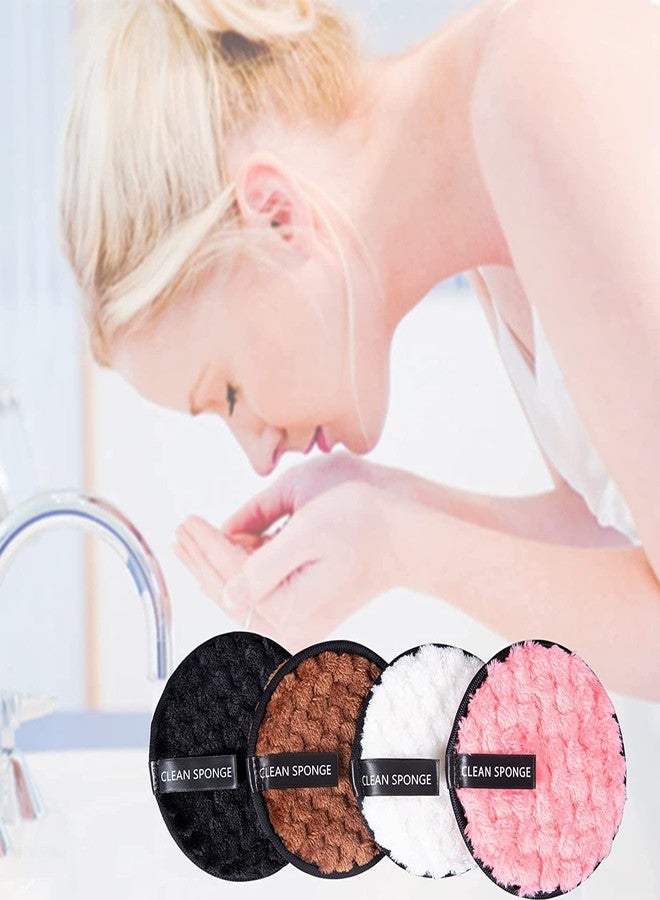 Gonegal Makeup Application with the Coke Makeup Sponge 7-Piece Puff Set in a Jar-4 Large and 3 Small Sponges1pcs Makeup Remover Pads - Image 3