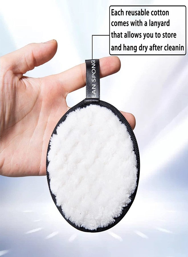 Gonegal Makeup Application with the Coke Makeup Sponge 7-Piece Puff Set in a Jar-4 Large and 3 Small Sponges1pcs Makeup Remover Pads - Image 5