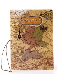 We Happy 3 Pieces Trio The World Map Premium Waterproof Passport Cover Ticket and Documents Holder  - Image 2