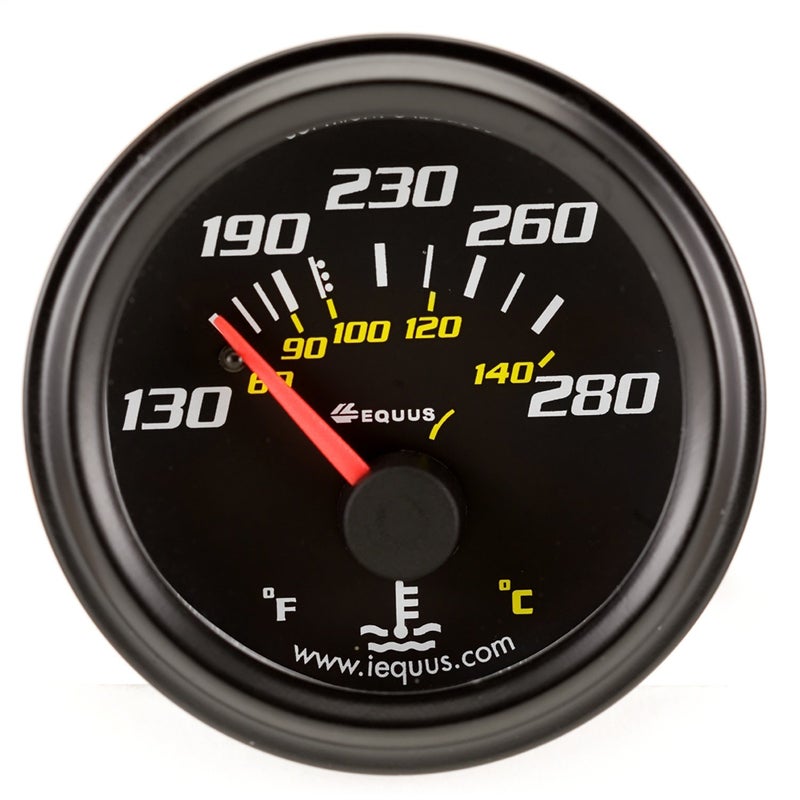 Equus 6232 2" Mechanical Water Temperature Gauge, Black - Image 5