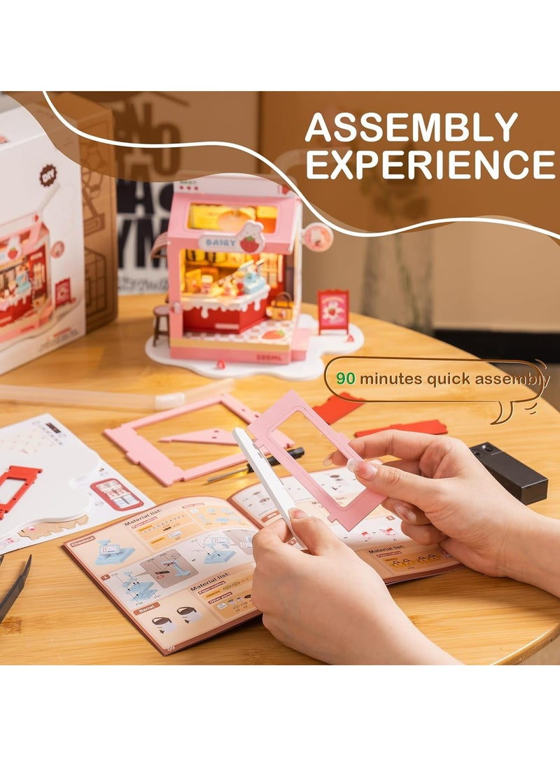 Robotime Rolife Sakura Journey 3D Wooden Puzzle TGS02 Decorative DIY Crafts/Birthday Gifts/Home Decor For Girls&Boys Teens&Adults - Image 3