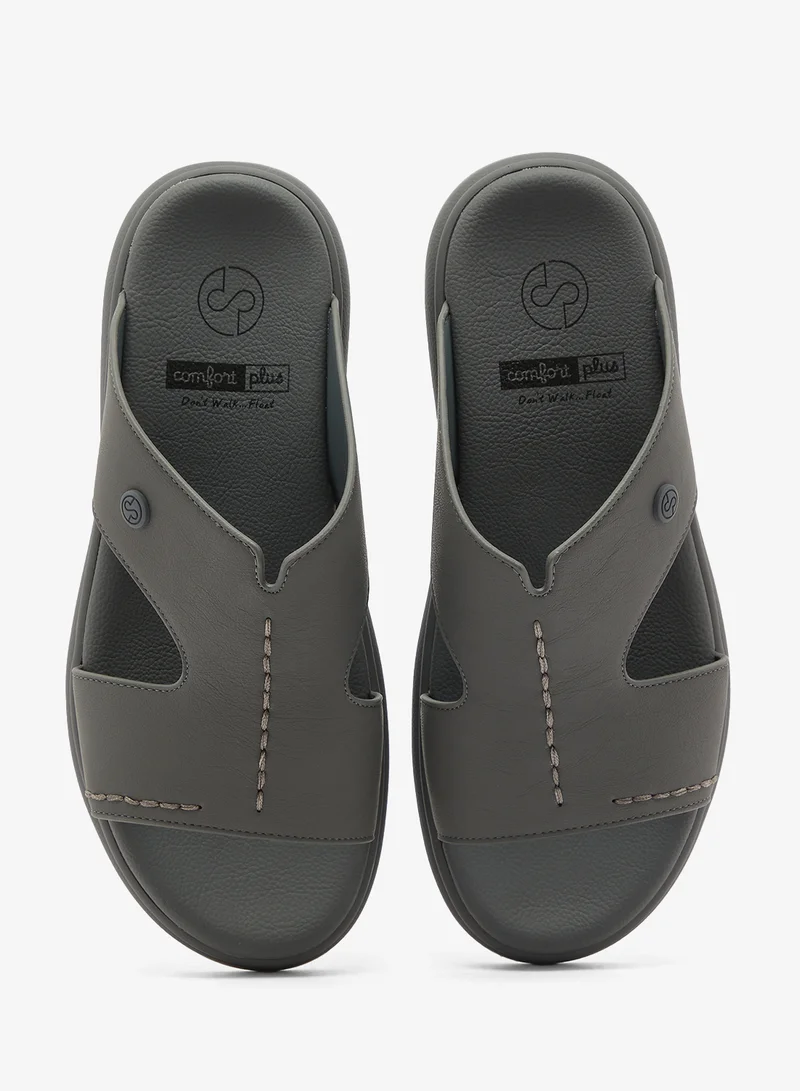 Comfort Plus GREY Comfort Arabian Sandals for Men | Best Price UAE