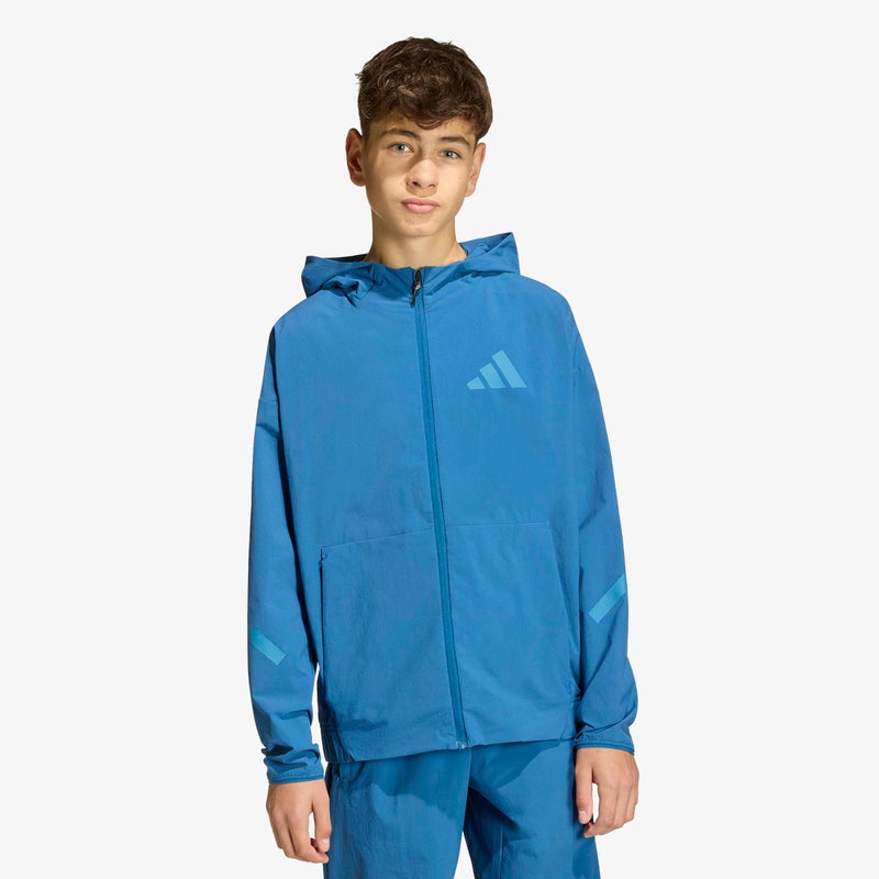 Adidas Z.N.E. Woven Travel Cover Up Track Top - Image 2