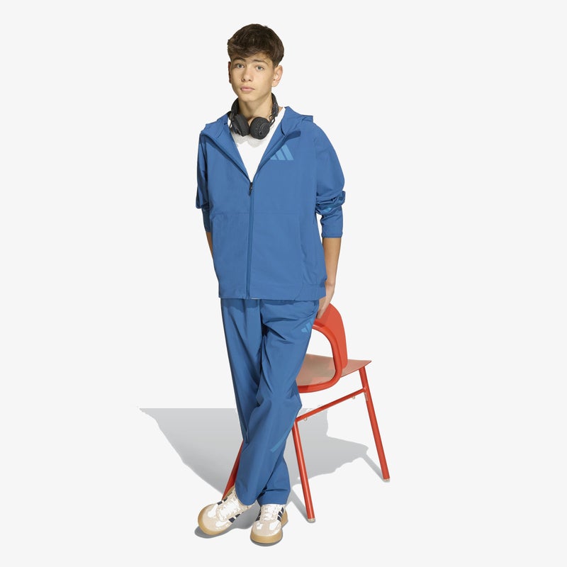 Adidas Z.N.E. Woven Travel Cover Up Track Top - Image 4