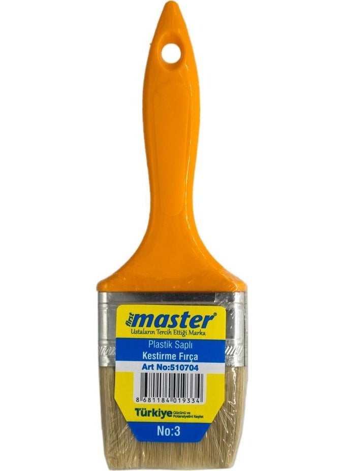 Master 510704 Plastic Handle Cutting Brush No:3  - Image 5