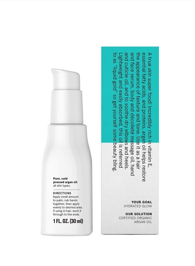 Acure The Essentials Moroccan Argan Oil - Rich in Vitamin E and Essential Fatty Acids - Hydrating & Soothing Multi-Purpose Oil For All Skin & Hair Type - All Natural Pure & Cold Pressed - 1 Fl Oz - Image 5