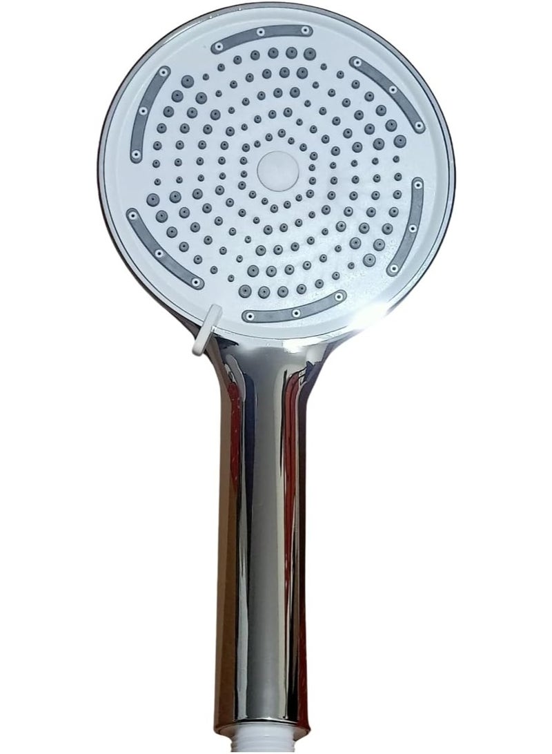 راس دوش محمول شكل بيضاوي كبير الحجم يناسب خرطوم الدش لديك - Image 3