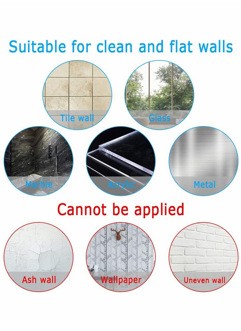 Generic - Heavy Duty Self,Adhesive Wall Hooks Easy Installation No Drilling Required - Image 1