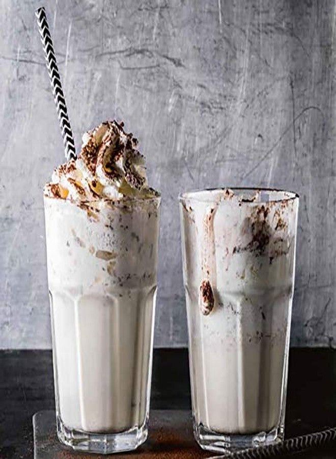 ALINK Biodegradable Black Paper Straws, 100 Stars/Dots/Stripes/Waves Drinking Straws for Halloween, Birthday, Wedding, Bridal/Baby Shower and Christmas Decorations - Image 4