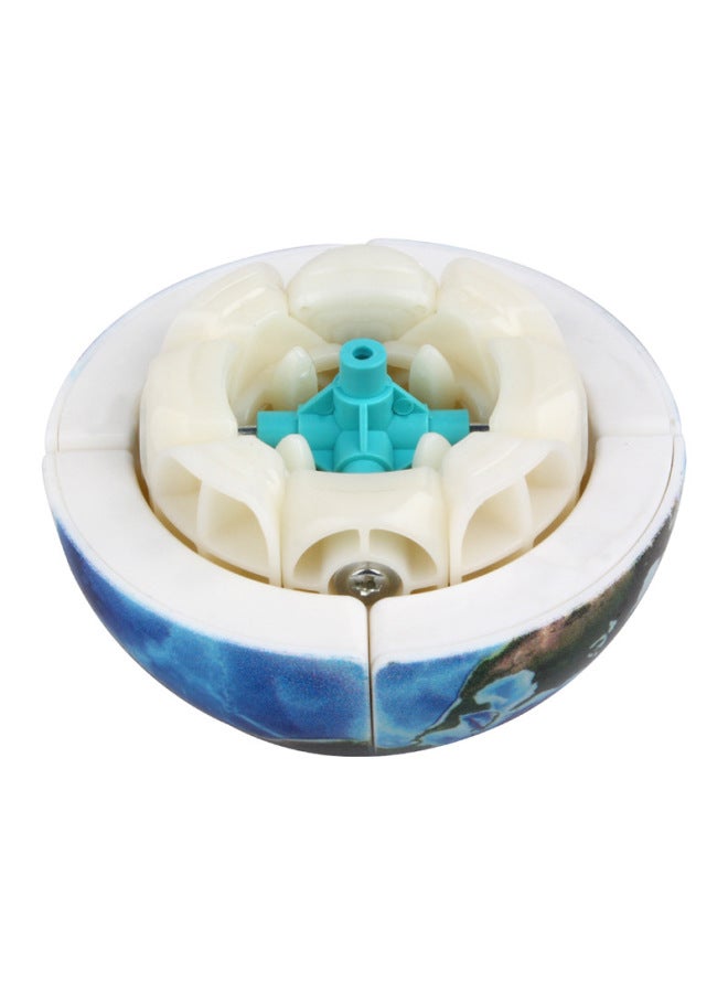 Yuxin Science And Education Second-order Earth Rubik's Cube Strange Decompression Toy 3D Arc UV Special-shaped Rubik's Cube Outlet-Color:Earth Second Order (1612)UV Edition  - Image 4