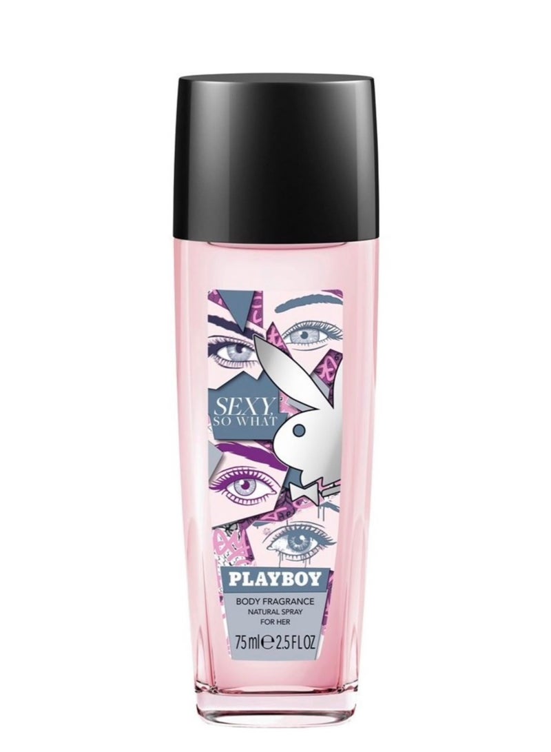Sexy So What Body Fragrance Natural Spray 75ml