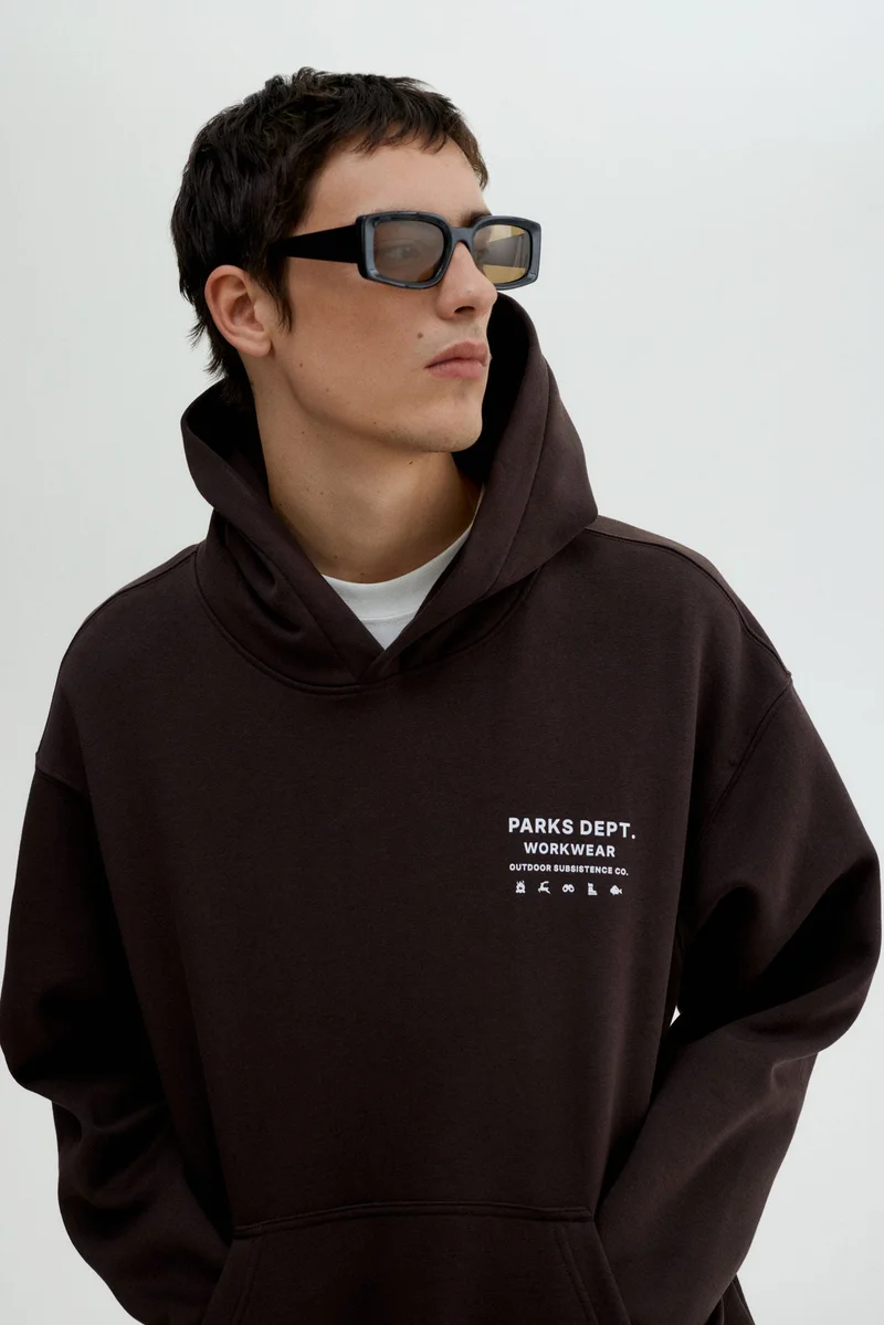 H&M Relaxed Fit Printed hoodie