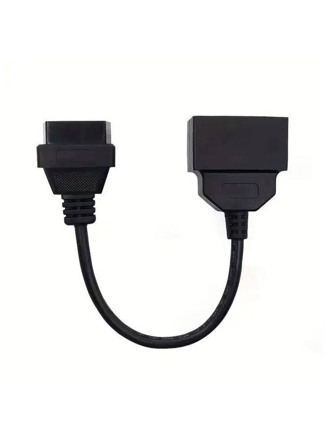 Black OBD2 Diagnostic Connector Adapter 22 Pin to 16 Pin for Toyota - Image 5