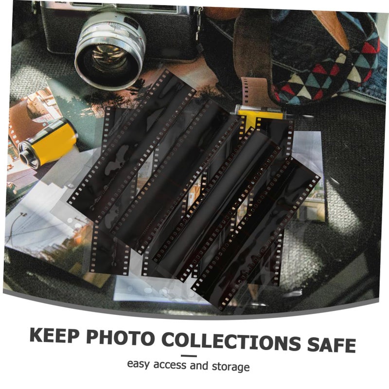 10pcs Water Resistant PE Material Negative Sleeves For Film Photo Storage And Document Protection - Image 4