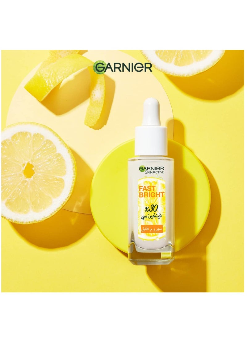 GARNER - Fast Bright 30x Vitamin C Anti-Dark Spots Serum 15ml - Image 1