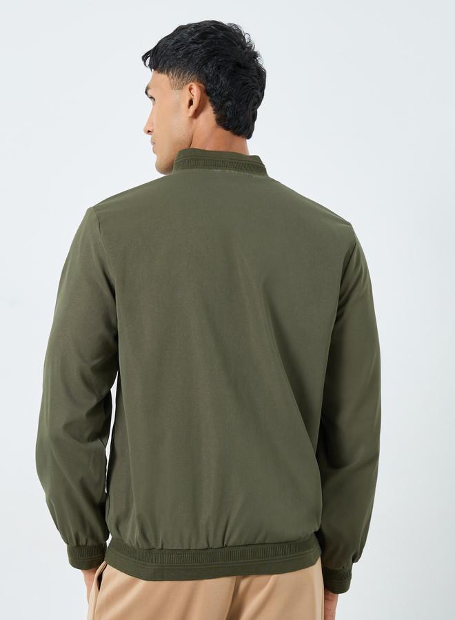 ستايلي جاكيت بومبر بقصة مريحة - Image 5