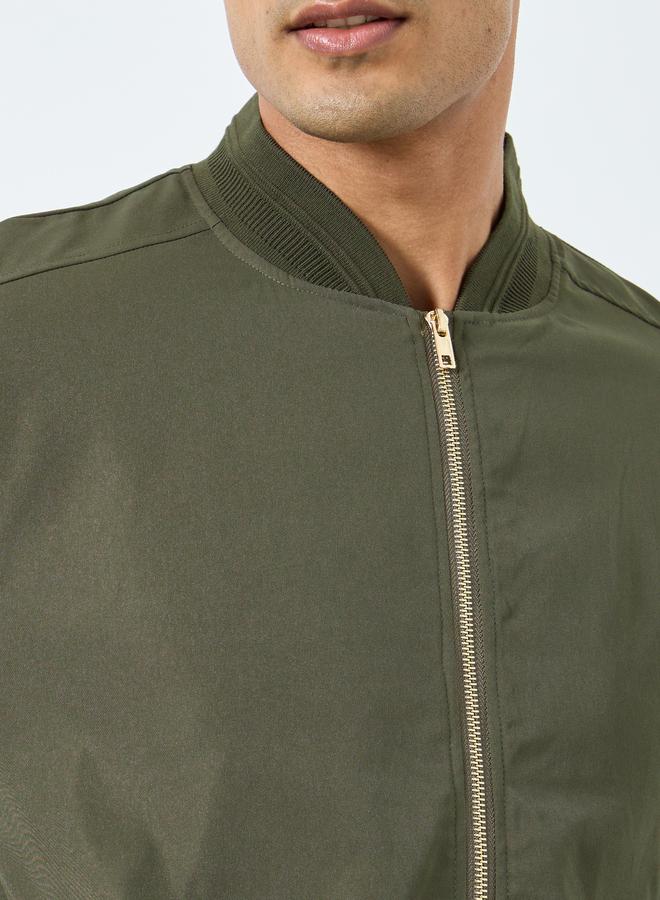 ستايلي جاكيت بومبر بقصة مريحة - Image 4