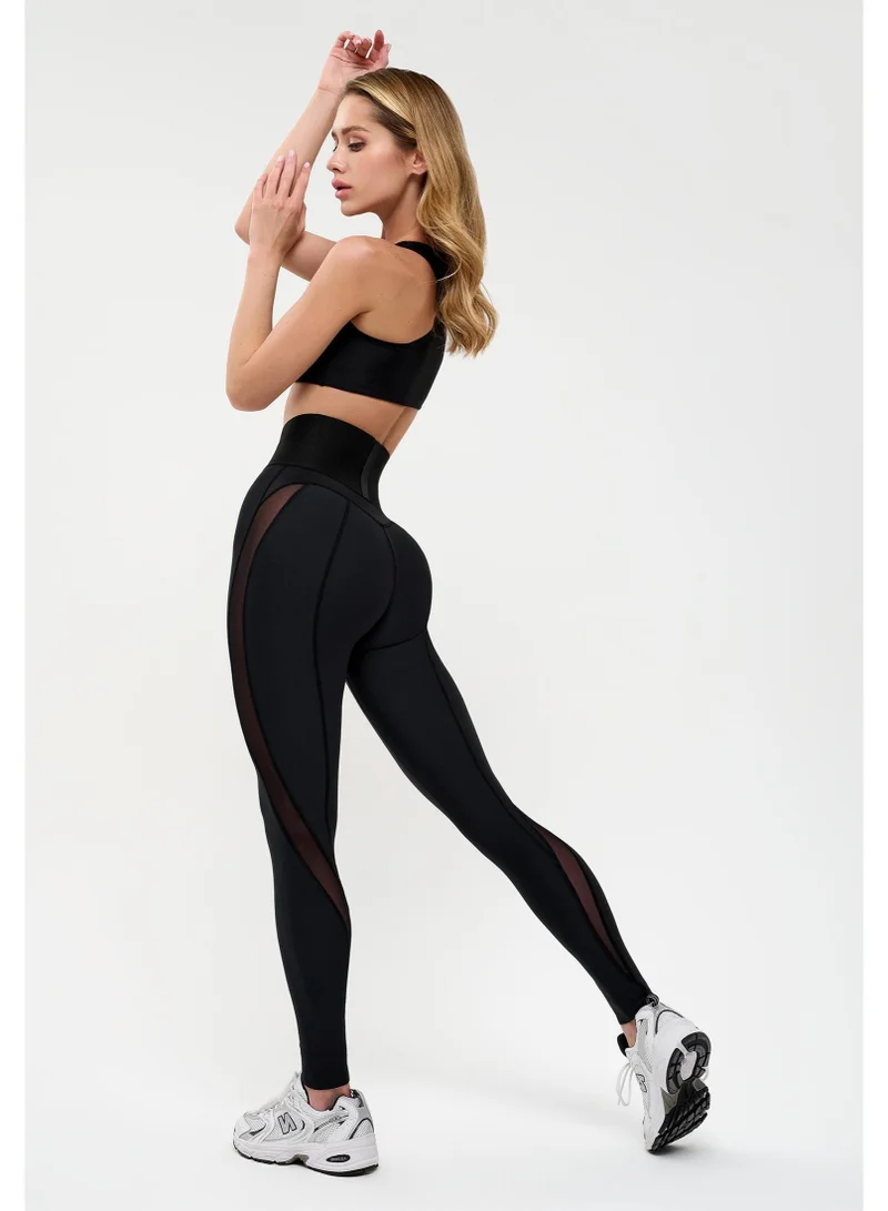 Bona Fide Hysterics Black Hysterics High Waist Gym Leggings for Women | Best Price UAE