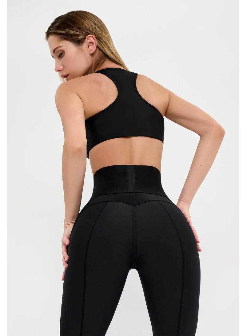 Bona Fide Hysterics Black Hysterics High Waist Gym Leggings for Women | Best Price UAE