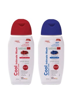 covix Cofix Care Daily Intimate Wash with Blue Indigo and Aker Fassi Extracts 2*215ml  - Image 1
