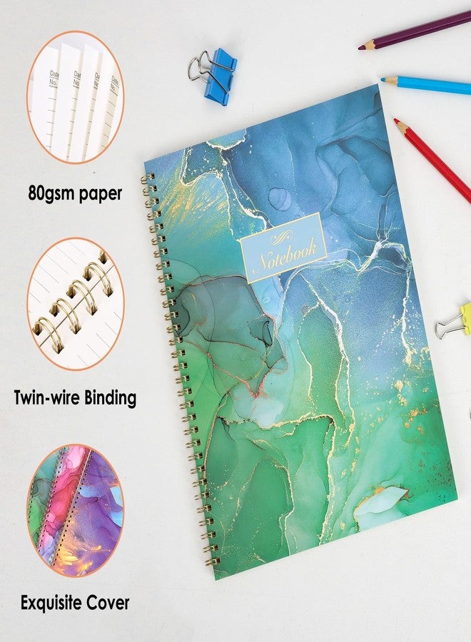 LABUK 3 Pack Spiral Notebook College Ruled Notebook, Aesthetic Journaling Notebooks for Work School Office Home, 3 x 120 Pages, 8.5 x 11 Inches Notebooks for Valentine Gifts - Image 3