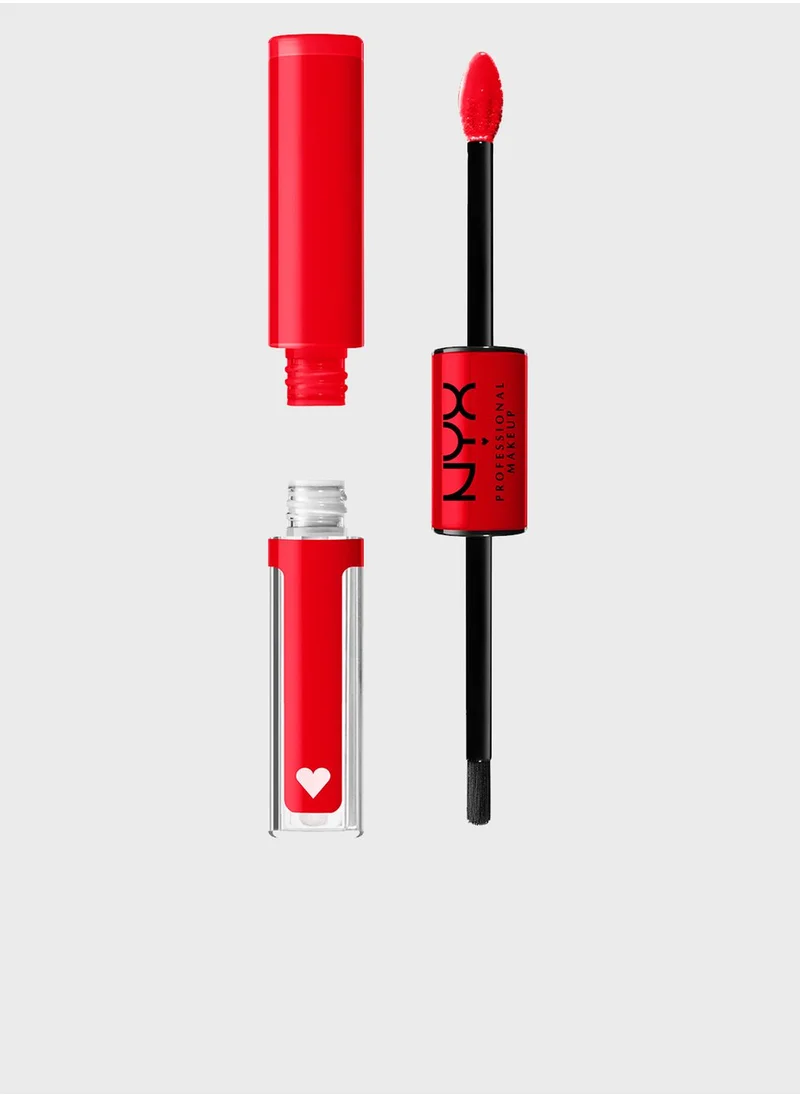 NYX PROFESSIONAL MAKEUP Shine Loud Pro Pigment Lip Shine Rebe