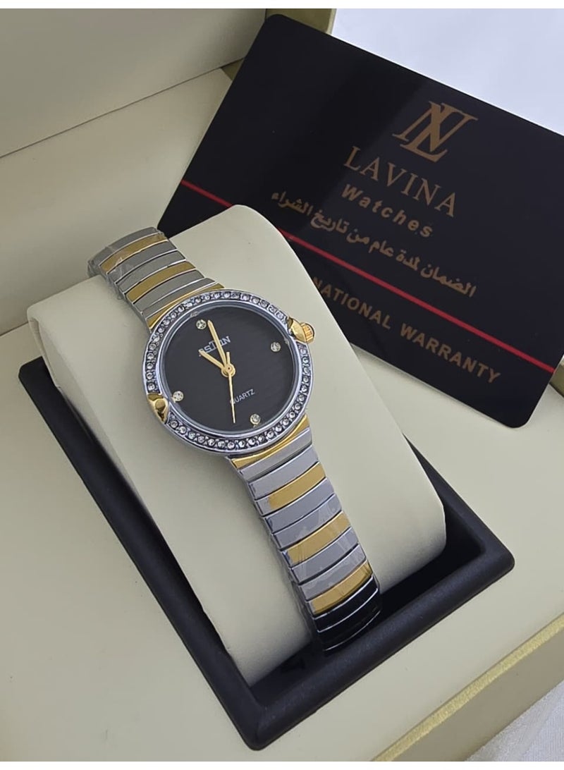Women's Stainless Steel Strap Analog Quartz Watch Wrist watch