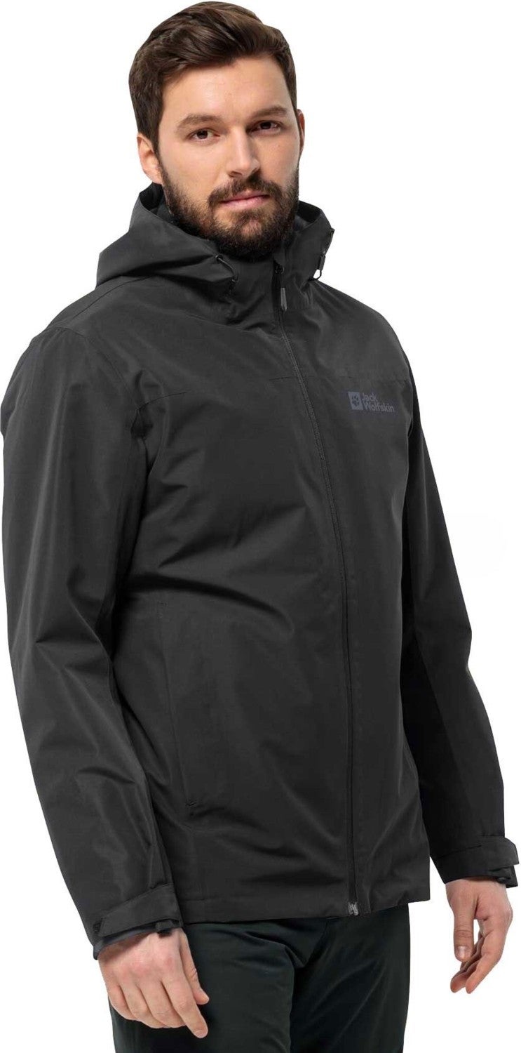 Jack Wolfskin جاكيت توبنبرغ 3 في 1 للرجال 1115311  - Image 1
