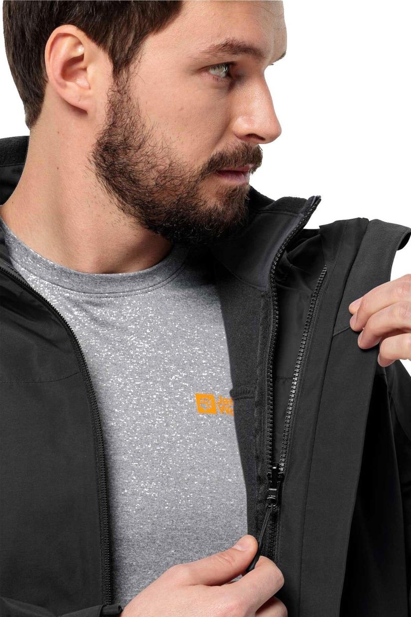Jack Wolfskin جاكيت توبنبرغ 3 في 1 للرجال 1115311  - Image 4