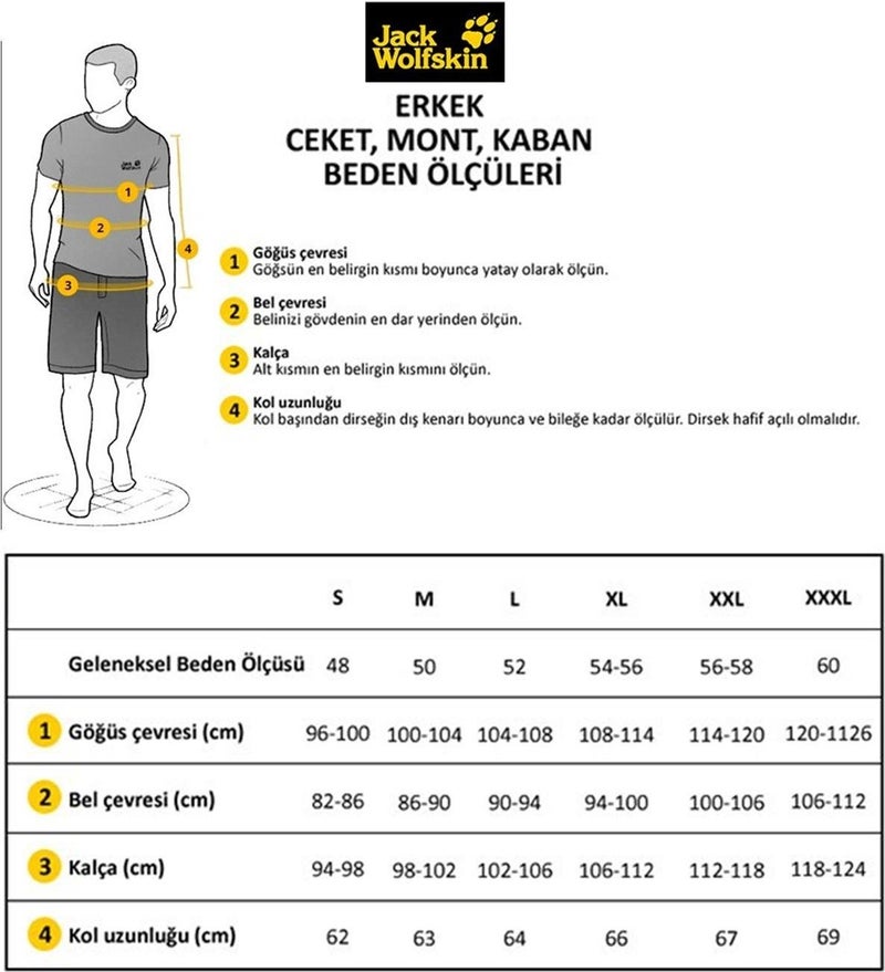 Jack Wolfskin جاكيت توبنبرغ 3 في 1 للرجال 1115311  - Image 2