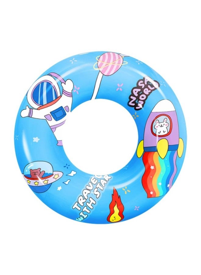 Generic Children's Swimming Ring Thick Life Buoy Anti-rollover Beginner Boys And Girls Baby Cartoon Inflatable Underarm Ring-Inner Diameter After Inflating:Colorful Love Size 90 (recommended Weight 60-100kg - Image 5