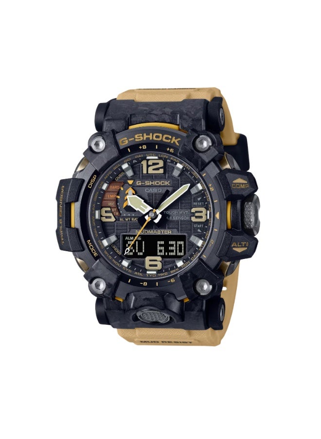 CASIO G-SHOCK GWG-2000-1A5DR Analog-Digital Men’s Watch, Tough Solar, Bluetooth Connectivity, 200M Water Resistant, Resin and Carbon Fiber Band - Image 1