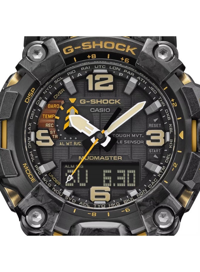 CASIO G-SHOCK GWG-2000-1A5DR Analog-Digital Men’s Watch, Tough Solar, Bluetooth Connectivity, 200M Water Resistant, Resin and Carbon Fiber Band - Image 3