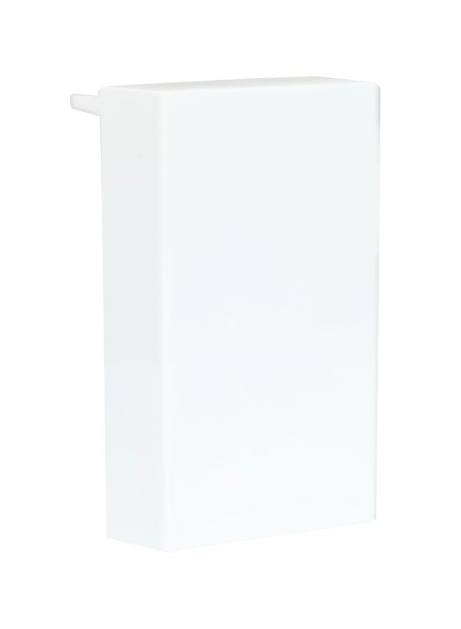 MX Blank Dummy Cover 1 Module | 22.5 x 45mm Modular Socket Plate | Premium ABS Wall Plate for Covering Unused Switch Slots | Home & Office Use | White - Pack of 2 - Image 4