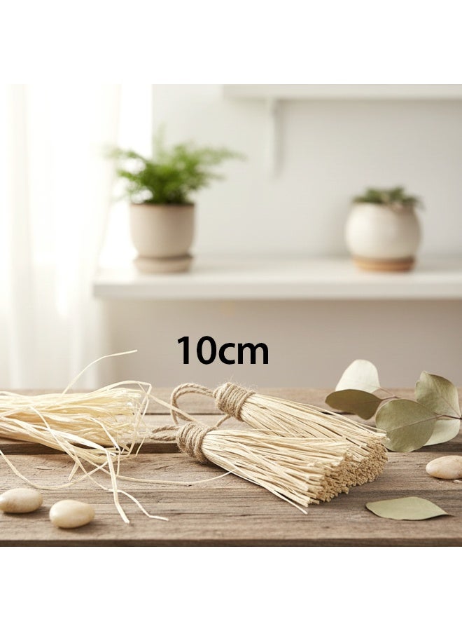 حبيبي بارتي عبوتان من شرابات بألوان طبيعية، شرابات زخرفية يدوية الصنع بطول 10 سم مع حلقة تعليق، مثالية للفواصل المرجعية، وديكور المنزل، وقبعات التخرج، وصنع المجوهرات اليدوية. - Image 3