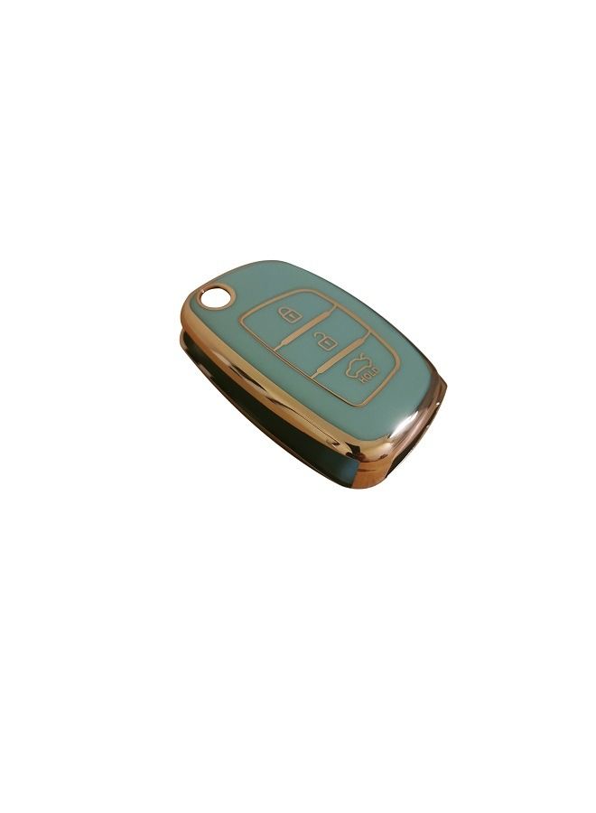 Generic Remote Flip Car Key Cover for Hyundai Tucson Avante TPU Car key protector key shell key cover  - Image 2