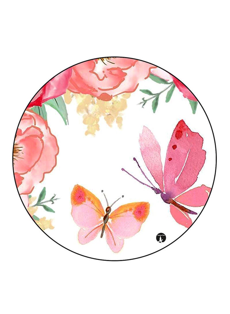 RKN Butterflies Printed Mouse Pad  Multicolour