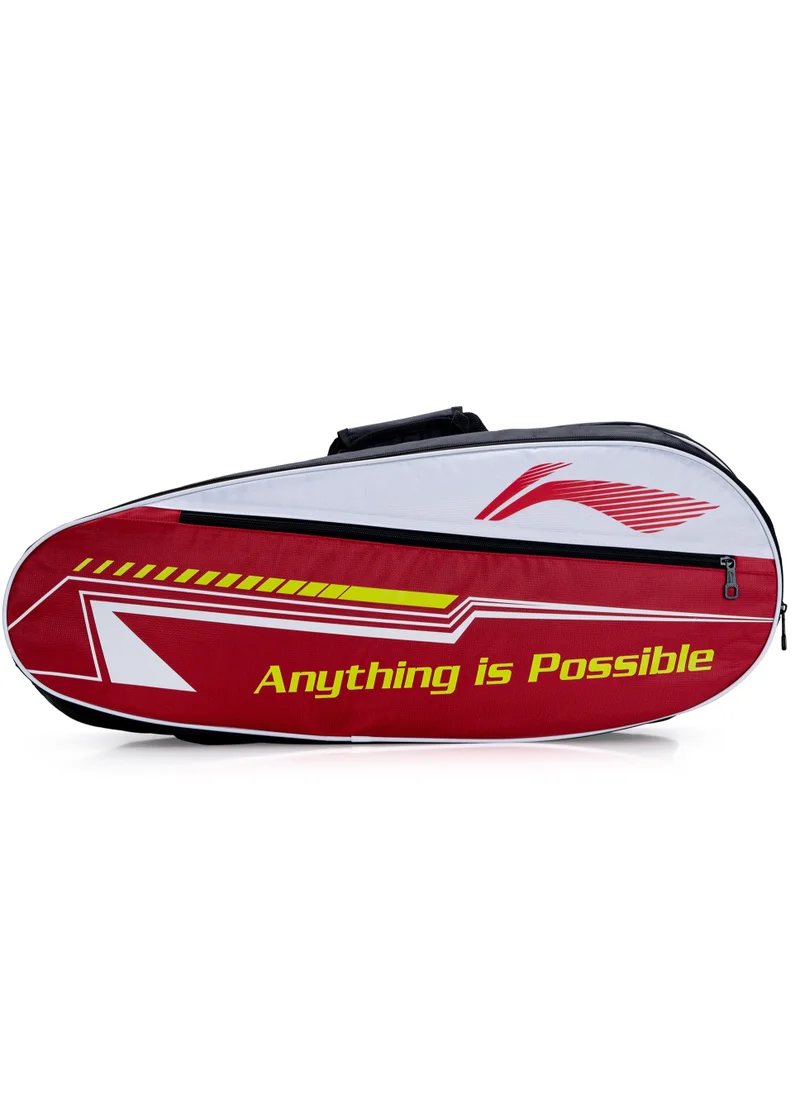 لي-نينج LINING PACE CRAFT DOUBLE ZIPPER BADMINTON KIT BAG(BLACK)