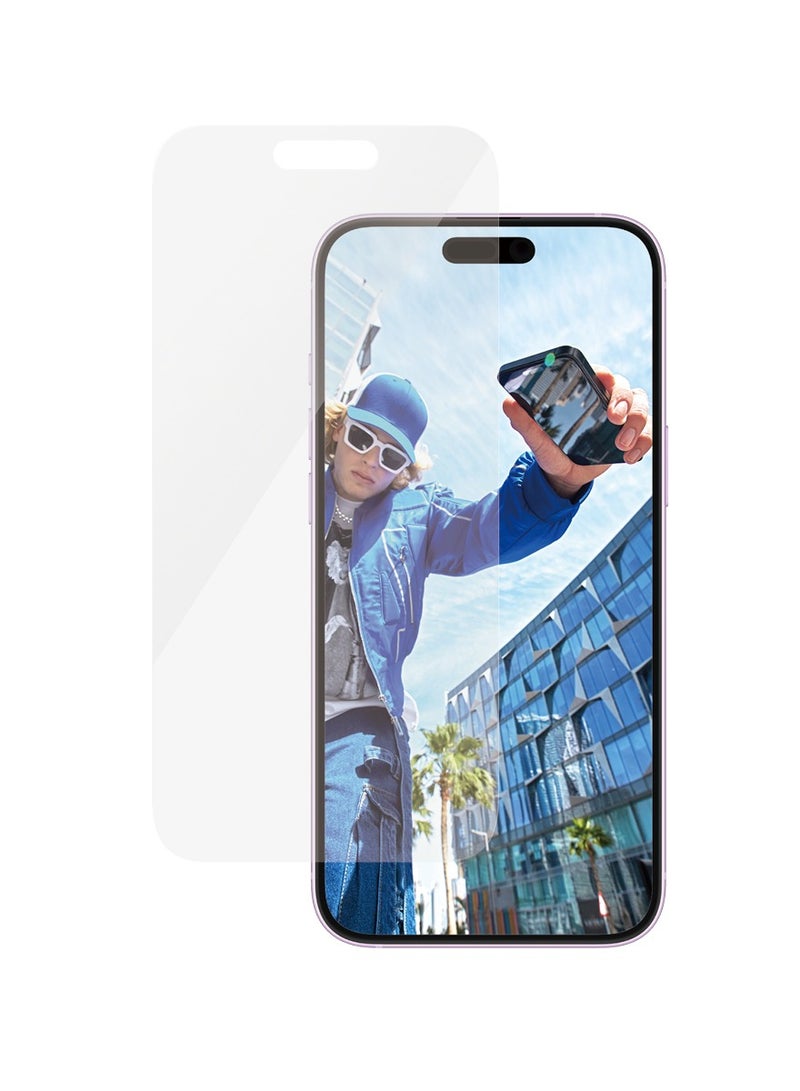 PanzerGlass حماية شاشة PanzerGlass® لجهاز iPhone 16 Plus | تصميم كلاسيكي - Image 2
