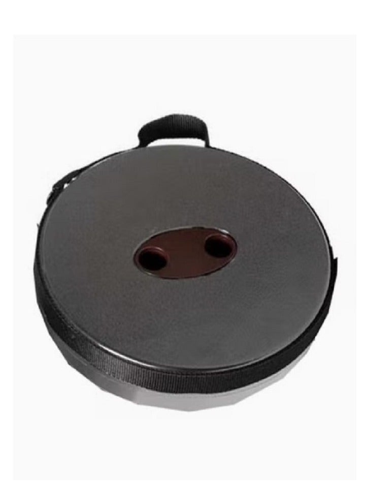 Portable Retractable Folding Stool, Collapsible Telescopic Safety Stool Sturdy and Lightweight with 330lbs Load Capacity for Adults Seniors Picnic Fishing Hiking Travel BBQ (Black) - Image 3