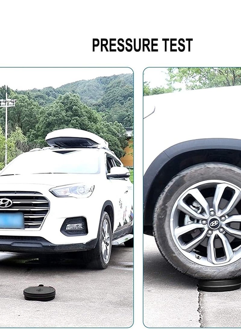 Portable Retractable Folding Stool, Collapsible Telescopic Safety Stool Sturdy and Lightweight with 330lbs Load Capacity for Adults Seniors Picnic Fishing Hiking Travel BBQ (Black) - Image 5