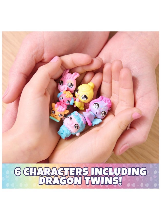 HATCHIMALS هتشيمالز أليف، سلة الربيع مع 6 شخصيات صغيرة، 3 بيضات تفقس ذاتياً، هدية ممتعة ولعبة عيد الفصح، ألعاب للأطفال من الفتيات والفتيان بعمر 3 سنوات وما فوق - Image 5