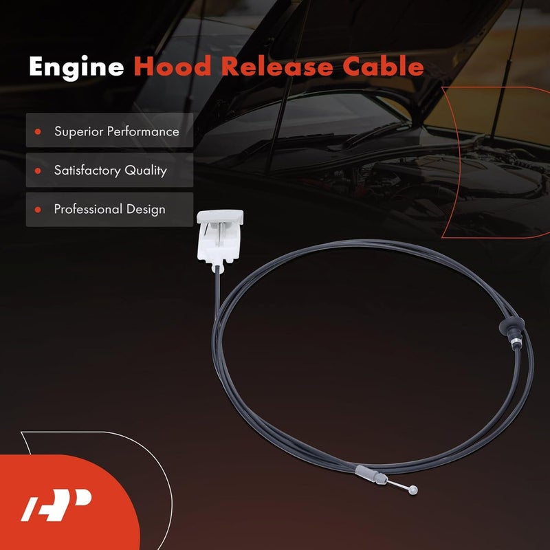Front Hood Latch Release Cable for Toyota - Image 3