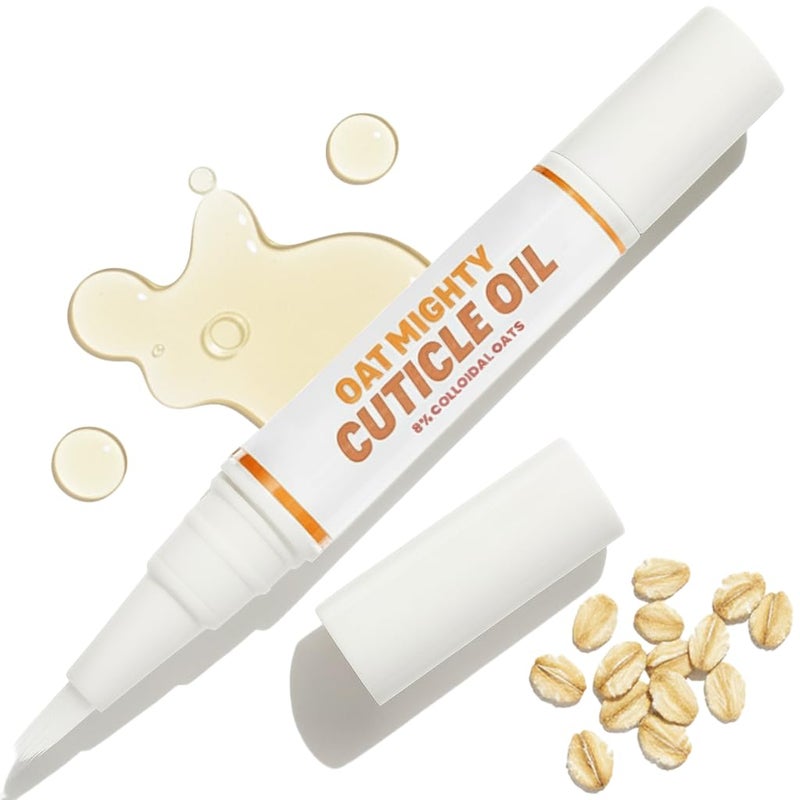 Handmade Heroes Cuticle Strengthening 8% Colloidal Oat Cuticle Oil Pen Rejuvenate Nail Nourish Repair Cuticles Vegan Cruelty Free Cuticle Oil helps grow nails fast for manicure and pedicure set - Image 1
