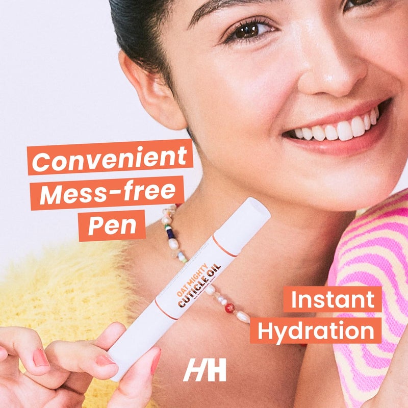 Handmade Heroes Cuticle Strengthening 8% Colloidal Oat Cuticle Oil Pen Rejuvenate Nail Nourish Repair Cuticles Vegan Cruelty Free Cuticle Oil helps grow nails fast for manicure and pedicure set - Image 3