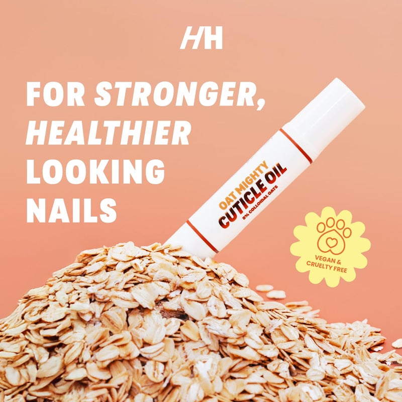 Handmade Heroes Cuticle Strengthening 8% Colloidal Oat Cuticle Oil Pen Rejuvenate Nail Nourish Repair Cuticles Vegan Cruelty Free Cuticle Oil helps grow nails fast for manicure and pedicure set - Image 2