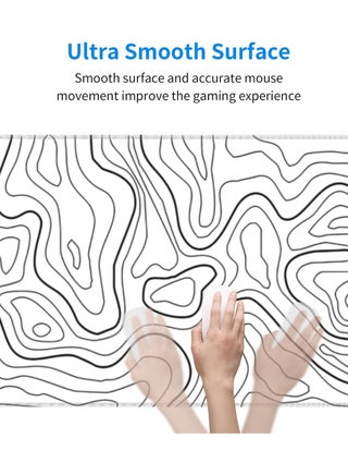 ماوس باد مكتبي كبير، لوحة فأرة ألعاب مقاومة للماء، 800 x 300 x 4 مم، 31.5 x 11.8 x 0.157 بوصة، لوحة فأرة ألعاب، لوحة مكتبية XXL، لوحة مكتبية غير قابلة للانزلاق، لوحة فأرة ألعاب XL، لوحة مكتب من المطاط السميك، مناسبة للألعاب والمكتب والمنزل - view 2