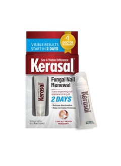 Kerasal Kerasal Nail Renewal, Restores Appearance of Discolored or Damaged Nails, 0.33 fl oz (Packaging May Vary)  - Image 1
