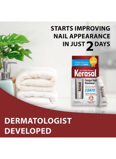 Kerasal Kerasal Nail Renewal, Restores Appearance of Discolored or Damaged Nails, 0.33 fl oz (Packaging May Vary)  - Image 2